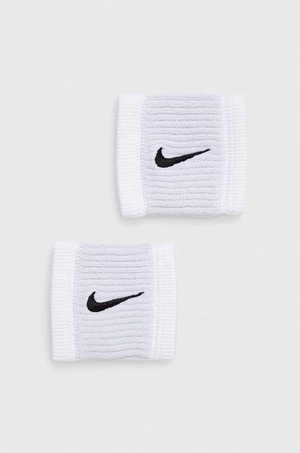 Náramky Nike 2-pack bílá barva