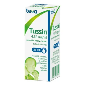 TUSSIN Kapky, roztok 25 ml