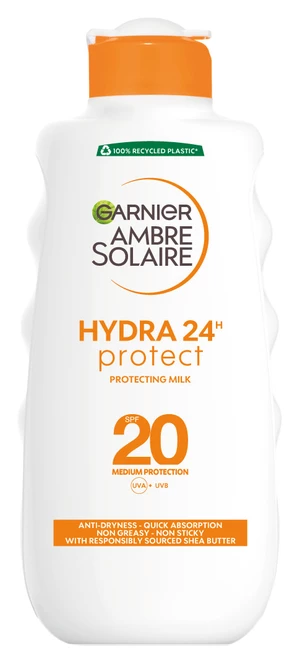 Garnier Opalovací mléko Ambre Solaire SPF 20 (Protection Lotion Ultra-Hydrating) 200 ml