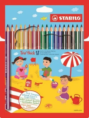 STABILO Trio silné pastelky 18 ks