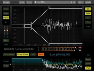 Nugen Audio  Monofilter > Monofilter V4 UPGRADE (Produit numérique)
