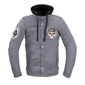 Pánská bunda W-TEC Black Heart Garage Built Jacket  tmavě šedá  S