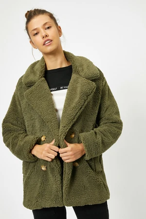 Koton Women's Green Coat