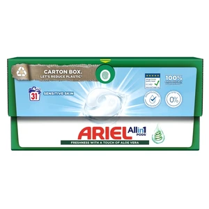 ARIEL All-in-1 PODs Sensitive Kapsle na praní 31 PD