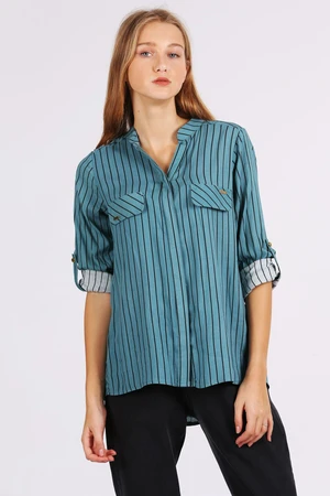 Bigdart 3455 Striped Shirt with Accessories