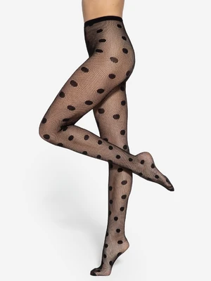 Tights Gatta Runway wz.08 fishnet 1-4 nero 90