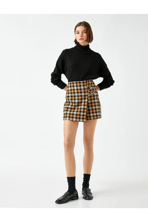 Koton Crop Sweater Turtleneck Long Sleeve