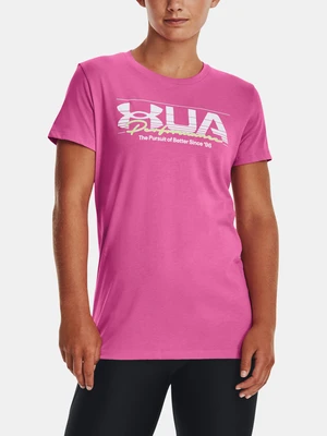 Under Armour T-Shirt UA VINTAGE PERFORMANCE SS-PNK - Women