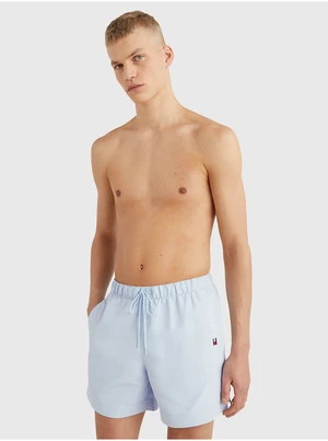 Light Blue Men Swimwear Tommy Hilfiger Drawstring Nos - Men