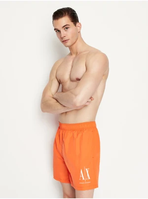 Orange Mens Swimwear Armani Exchange - Men