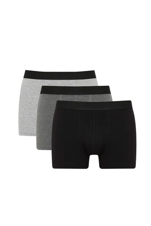 DEFACTO 3 piece Regular Fit Knitted Boxer