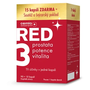 CEMIO RED3 90 + 15 kapslí ZDARMA