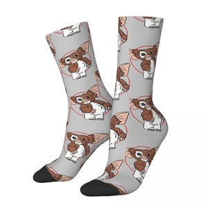 Retro Cute Men's Socks Gremlins Gizmo Horror Film Unisex Street Style Seamless Printed Crazy Crew Sock Gift