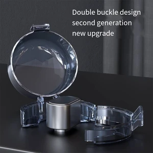 2pcs Upgrade design Gas Stove Oven Knob Cover Padlock Lid Lock Protector Baby Kitchen Safety Children Protection Switch