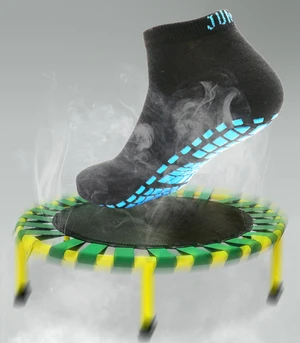 Trampoline Socks Anti-Slip Logo Custom Spring and Summer Thin Breathable Sweat Floor Socks Boys And Girls Sports Socks
