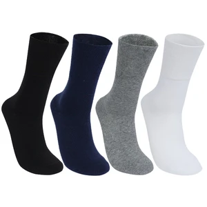 4 Pairs/Lot Diabetic Socks Prevent Varicose Veins Socks for Diabetes Hypertensive Patients Bamboo Cotton Material 0062