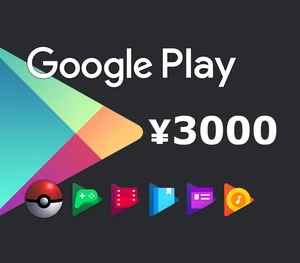 Google Play ¥3000 JP Gift Card