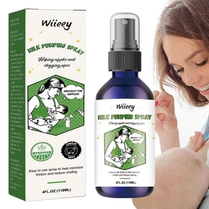 Pumping Spray Breastfeeding 118ml Breast Care Plant Oil Repairing Hydrating Moisturizing Spray Non-Greasy Breast Spray