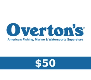 Overton's $50 Gift Card US