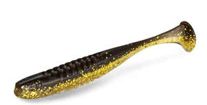Delphin gumová nástraha zandera flexi float uvs mud gold 5 ks - 12 cm