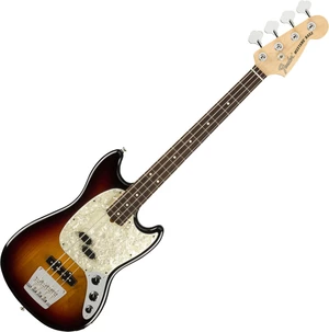Fender American Performer Mustang RW 3-Tone Sunburst Bajo de 4 cuerdas