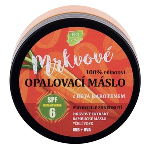 VIVACO Přírodní opalovací máslo s mrkvovým extraktem SPF 6 150 ml