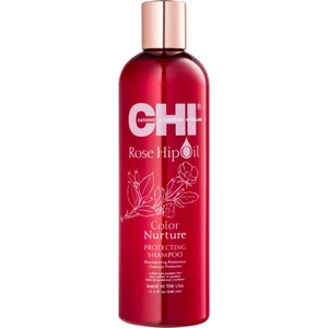 CHI Rose Hip Oil Shampoo šampón pre farbené vlasy 340 ml