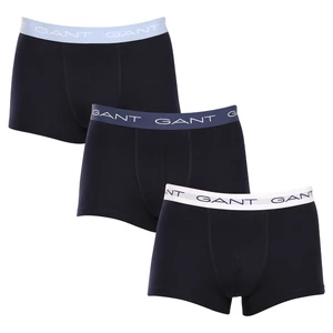 3PACK men's boxers Gant blue