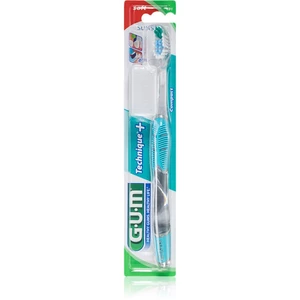 G.U.M Technique+ Compact zubná kefka s krátkou hlavou soft 1 ks