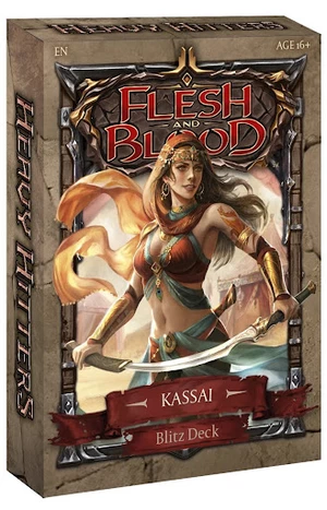Legend Story Studios Flesh and Blood TCG - Heavy Hitters Blitz Deck - Kassai