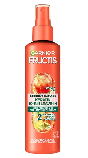 Garnier Fructis Goodbye Damage 10v1 bezoplachový sprej s keratinem 150 ml