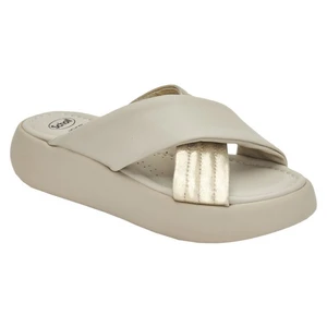 SCHOLL Boca cross dámské pantofle platinové, Velikost obuvi: 40