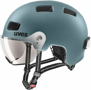 UVEX Rush Visor Deep Turquoise Matt 55-58 Fahrradhelm