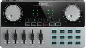 Donner Podcard All-in-One Podcast Equipment Bundle Mezclador de podcasts