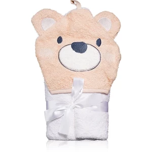 Babymatex Jimmy Bear osuška s kapucí 80x80 cm