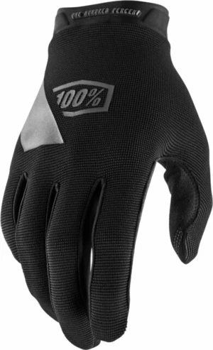 100% Ridecamp Gloves Black/Charcoal M Cyklistické rukavice