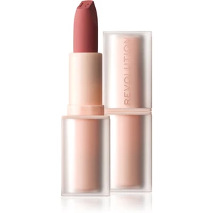 Makeup Revolution Lip Allure Soft Satin Lipstick krémová rtěnka se saténovým finišem odstín Queen Pink 3,2 g