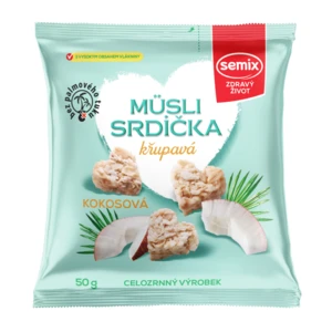 SEMIX Müsli srdíčka křupavá kokosová 50 g