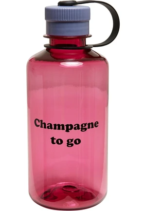 Champagne To Go Statement Bottle Light Purple