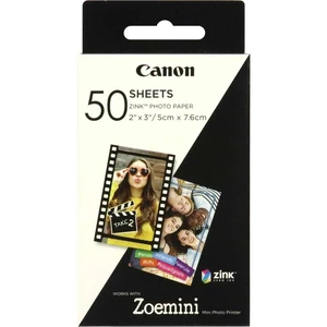 Canon ZP-2030 3215C002 samolepicí fotopapír ZINK 50x76mm (2x3"), 50 listů, bílý, termo