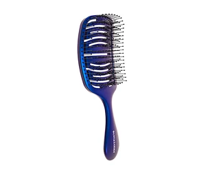 Kefa pre normálne vlasy Olivia Garden iDetangle Medium Space Edition Milkyway - metalicky modrá (ID-MW) + darček zadarmo