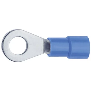 Klauke 6306 guľaté káblové oko  Prierez=2.50 mm² Ø otvoru=6.5 mm čiastočne izolované modrá 1 ks