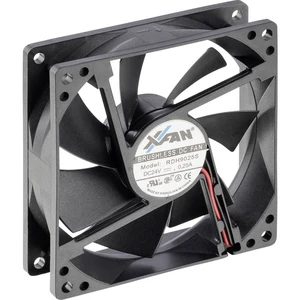 X-Fan RDH9025S axiálny ventilátor 24 V/DC 103.2 m³/h (d x š x v) 92 x 92 x 25 mm