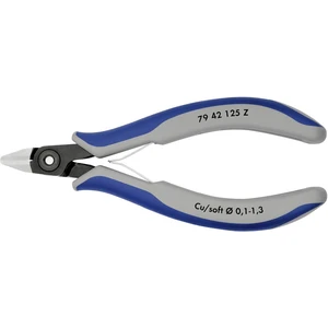 Knipex  79 42 125 Z pre elektroniku a jemnú mechaniku bočné štiepacie kliešte bez fazety 125 mm