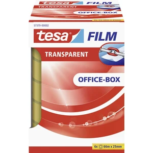tesa OFFICE-BOX 57379-00002-01 tesafilm  priehľadná (d x š) 66 m x 25 mm 6 ks