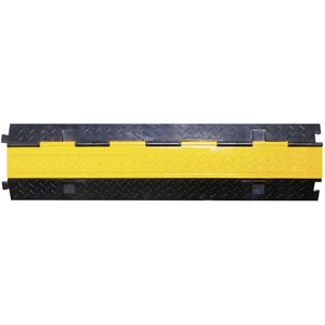 Walther Werke káblový mostík 39870020 guma čierna, žltá Kanálov: 2 1000 mm Množstvo: 1 m