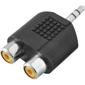 LogiLink CA1001  jack / cinch audio adaptér  čierna