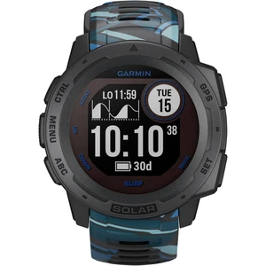 Garmin Instinct Solar Surf smart hodinky  45 mm  platinovo sivá