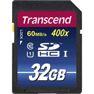 Transcend Premium 400 pamäťová karta SDHC 32 GB Class 10, UHS-I