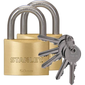 Stanley 81104 371 402 visiaci zámok 50 mm zámky s rovnakým kľúčom    na kľúč